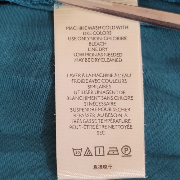 Anthropologie Natalie Trapeze Dress Womens Floral Sheer Overlay High Neck  Sz S - Picture 9 of 12